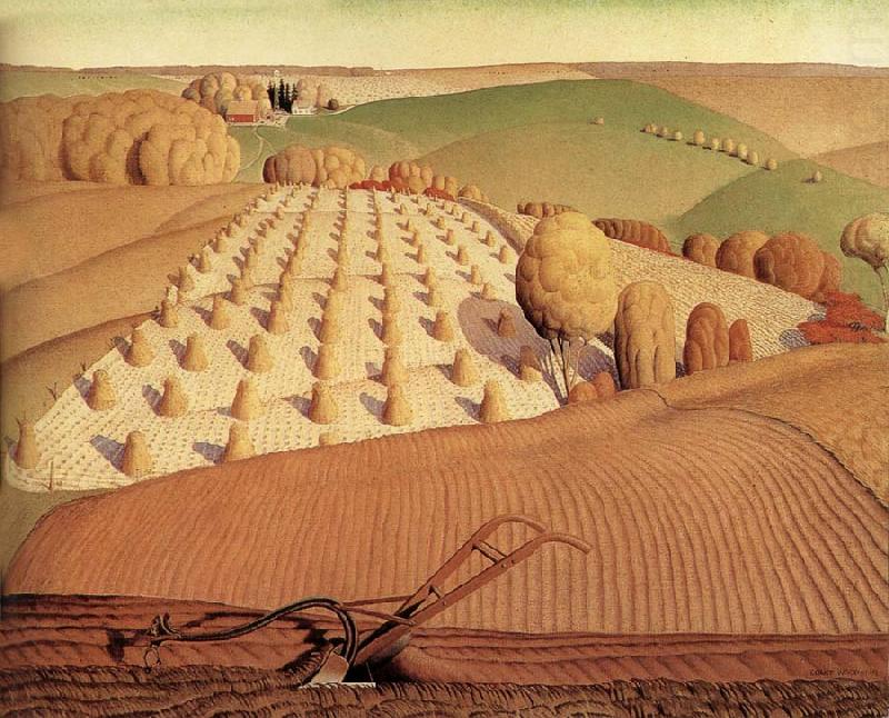 Landscape, Grant Wood